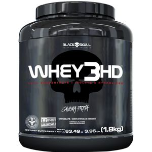 WHEY 3HD BLACK SKULL - 1,8KG (WPC, WPI E WPH)