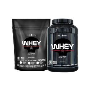 KIT WHEY 2X - BLACK SKULL