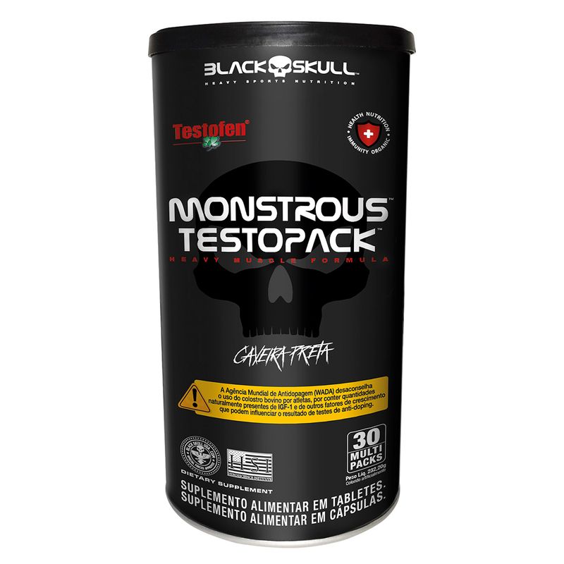 MONSTROUS TESTOPACK 30 PACKS - Monster Nutritions