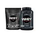 WHEY PROTEIN - KIT WHEY 2X - WHEY POTE 900G SABOR CHOCOLATE + REFIL WHEY 900G SABOR CHOCOLATE - PROMOÇÃO - BLACKSKULL