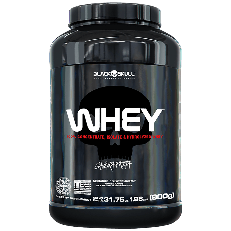 WHEY-PROTEIN---WHEY-PROTEIN-900G-BLACK-SKULL--WPI-WPC-WPH--SABOR-MORANGO-BLACKSKULL