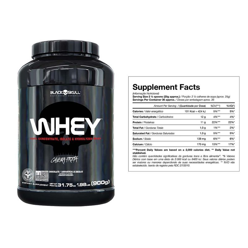 KIT-WHEY-PROTEIN---PRE-TREINO-B.O.P.E.---BCAA---KIT-WHEY-PROTEIN-900G--WHEY-ISOLADO-CONCENTRADO-E-HIDROLIZADO--SABOR-CHOCOLATE---PRE-TREINO-B.O.P.E.-150G-SABOR-LIMAO---BCAA-2400---AMINOACIDOS---100-TABLETS---PROMOCAO---BLACKSKULL---TABELA-NUTRICIONAL