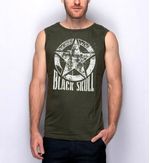 REGATA ALGODÃO 100% - TAMANHO P - SPEED RUN MILITAR - BLACKSKULL