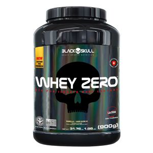 WHEY ZERO (COM LACTASE) BLACK SKULL - 900G