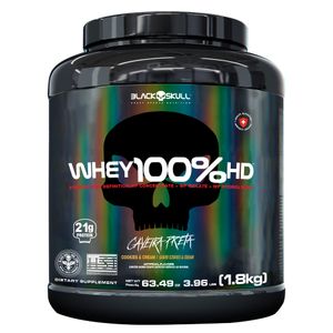 WHEY 100% HD BLACK SKULL - 1,8KG (WPC, WPI E WPH)