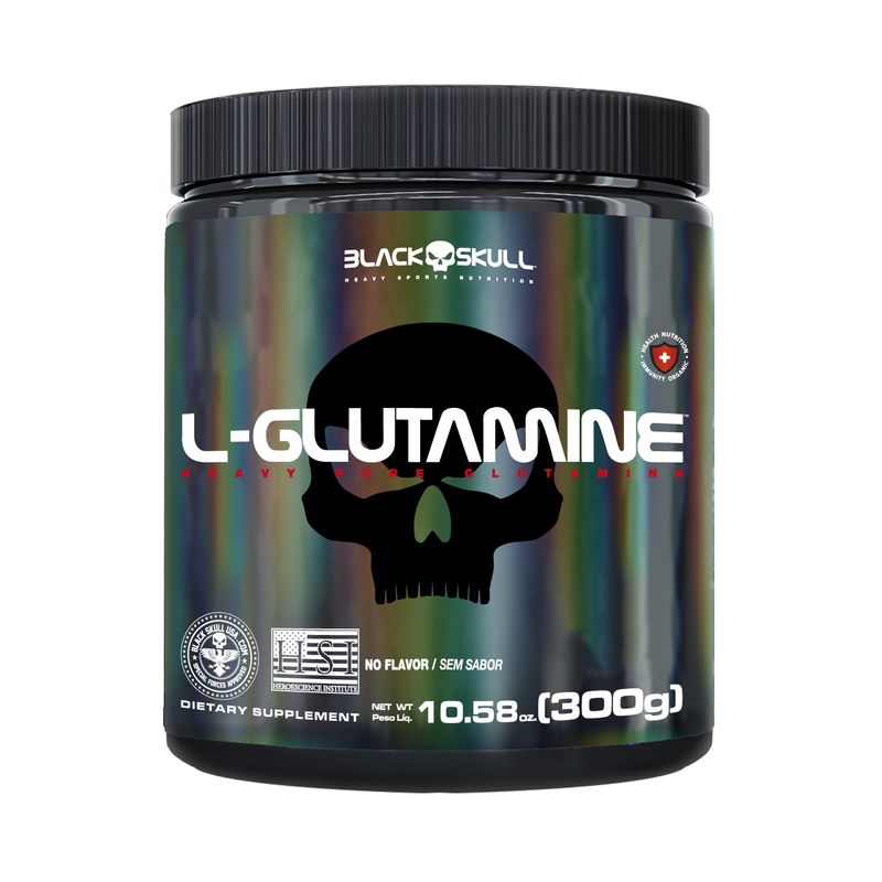 03010006-NA-4-L-GLUTAMINE-300G-GLUTAMINA-BLACK-SKULL