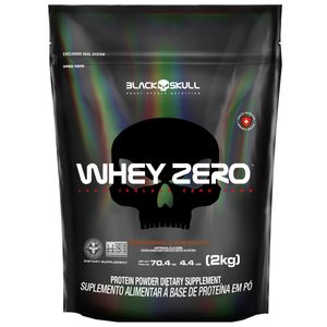 WHEY ZERO BLACK SKULL REFIL - 2KG (WHEY PROTEIN ISOLADO)