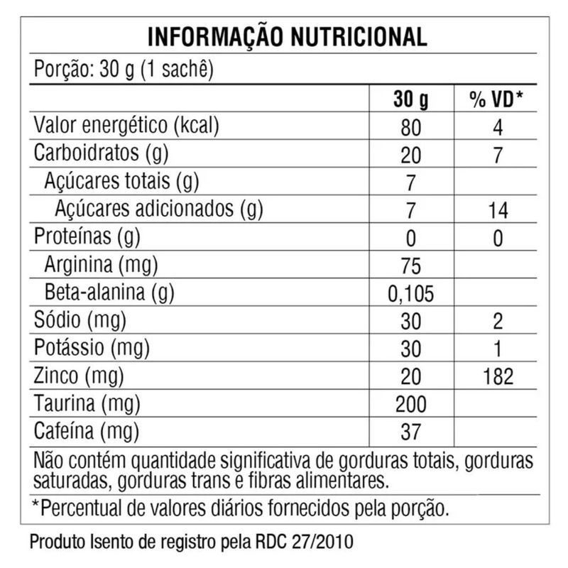 GEL-DE-CARBOIDRATOS---XTREME-ENERGY-GEL-DISPLAY-C--10-UNIDADES-SABOR-MORANGO---BLACKSKULL---TABELA-NUTRICIONAL