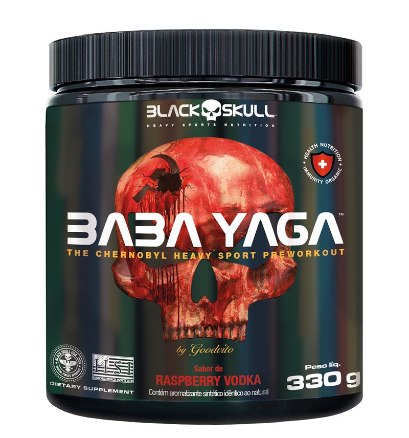 PRE-TREINO-BABA-YAGA-330G-SABOR-RASPBERRY-VODKA---BLACKSKULL