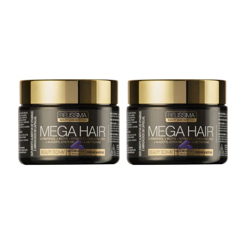 KIT-2X-MEGA-HAIR-60-CAPS---PROMOCAO---BELISSIMA