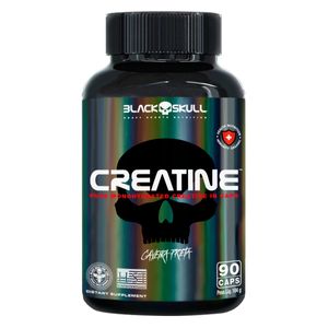 CREATINE CAPS - BLACK SKULL