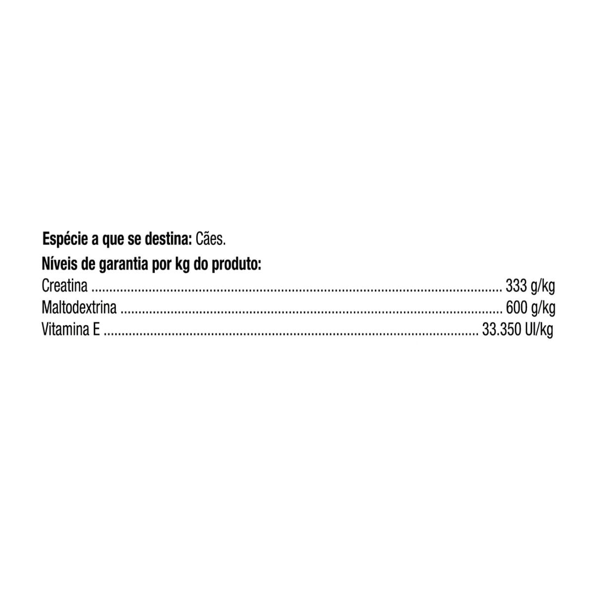 Tabela Nutricional