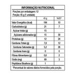 WHEY BAR - BARRA DE PROTEÍNA GOURMET COM COLOSTRO - DISPLAY C/ 12 UNIDADES SABOR CHOCOBROWNIE - BLACKSKULL - TABELA NUTRICIONAL