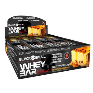 BARRA DE PROTEÍNA GOURMET C/ COLOSTRO WHEY BAR - 12 UNIDADES