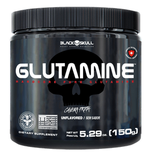 GLUTAMINE CAVEIRA PRETA - GLUTAMINA - 150G