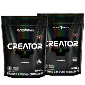 2X CREATOR 500G - 1KG CREATINA MONOHIDRATADA PURA