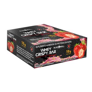 BARRA DE PROTEÍNA WHEY CRISPY BAR - 12 UNIDADES