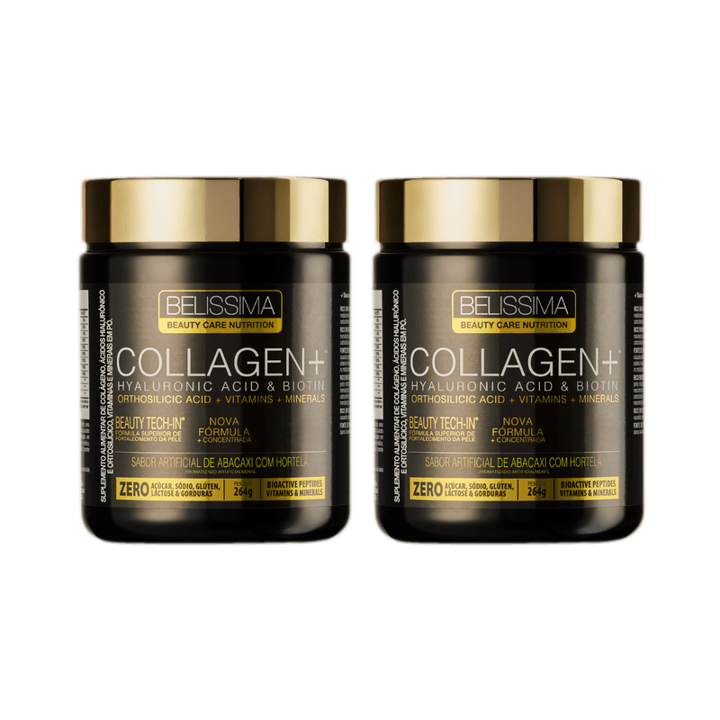 KIT-COLAGENO---2X-COLLAGEN-PLUS-264G-EM-PO-SABOR-LARANJA-COM-ACEROLA---PROMOCAO---BELISSIMA