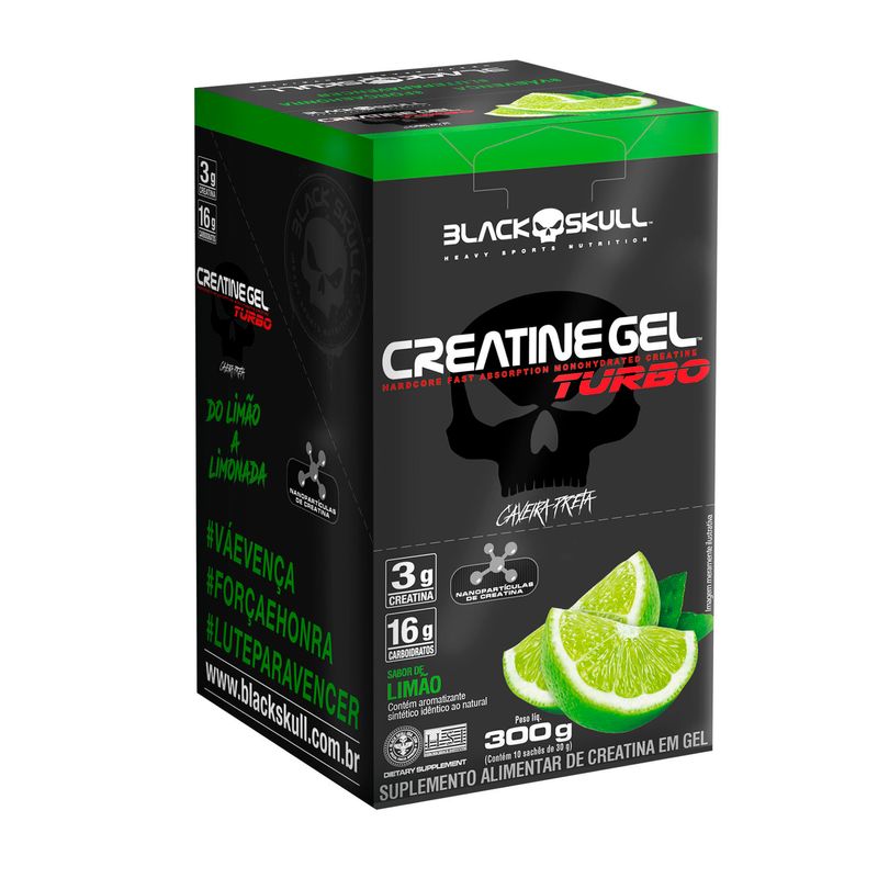 Display Creatine Gel TURBO Limao