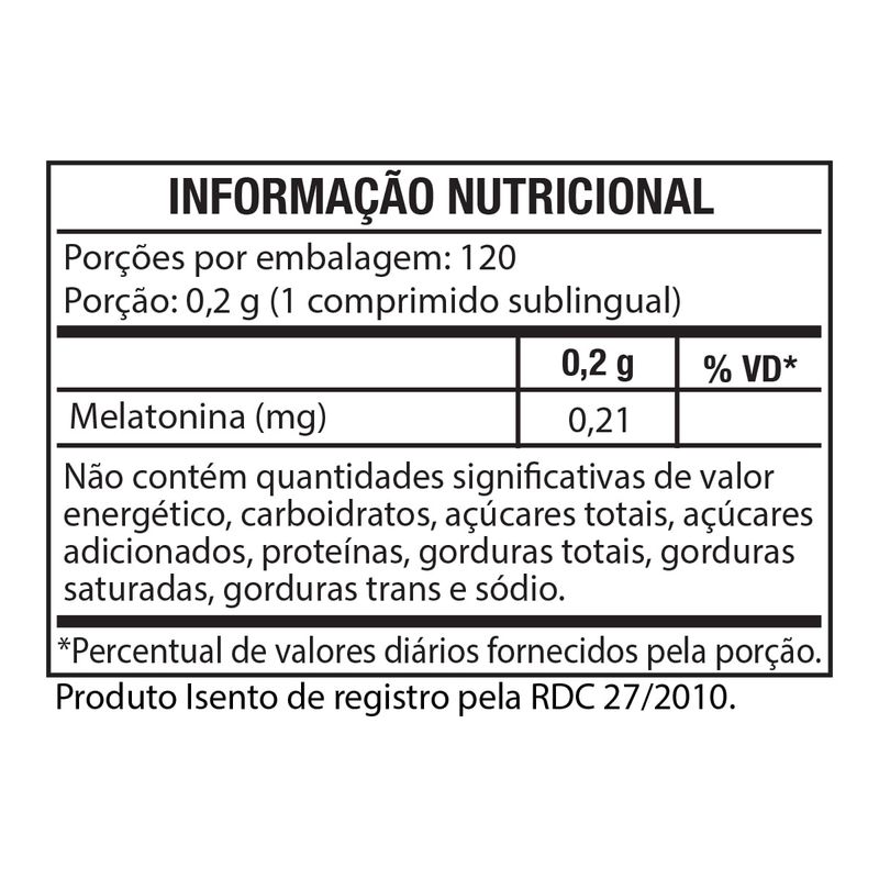 MELATONINA---MELATONIN-120-COMPRIMIDOS-SUBLINGUAIS---BLACKSKULL---TABELA-NUTRICIONAL