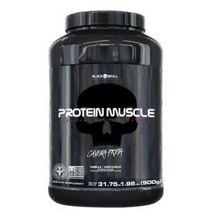 PROTEIN MUSCLE BLACK SKULL - 900G (BLEND PROTEÍNAS)