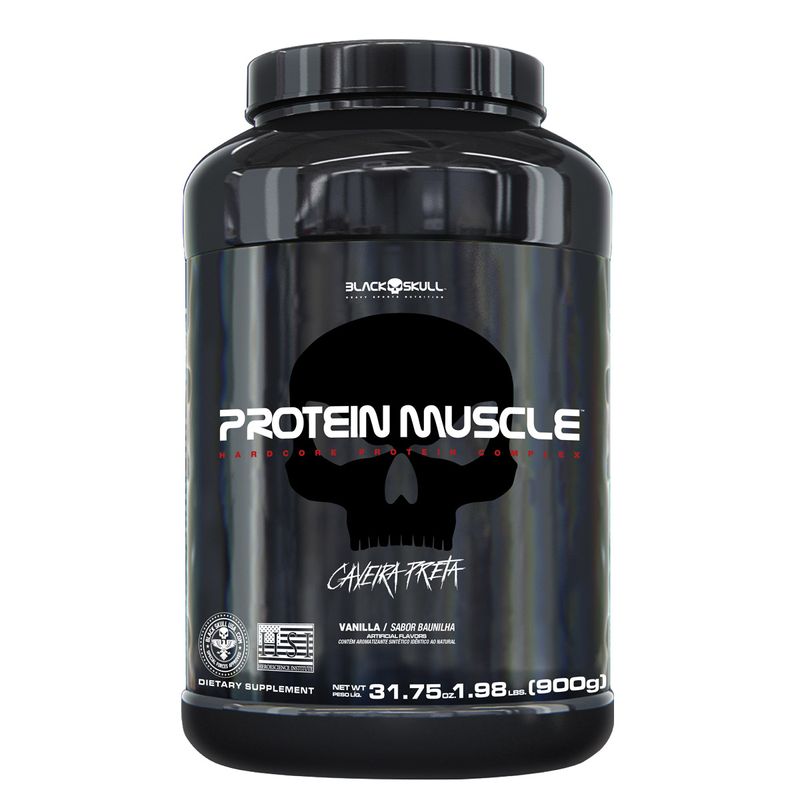 PROTEIN-MUSCLE Baunilha 900g