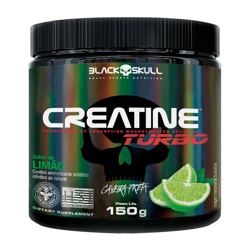 pote-creatina-turbo-150g-sabor-limao-com-maltodextrina-black-skull