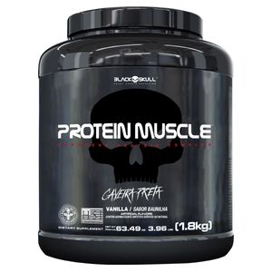 PROTEIN MUSCLE BLACK SKULL - 1,8KG (BLEND PROTEÍNAS)