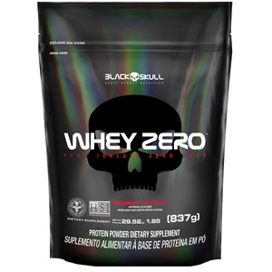 WHEY ZERO BLACK SKULL REFIL - 837G (WHEY PROTEIN ISOLADO)