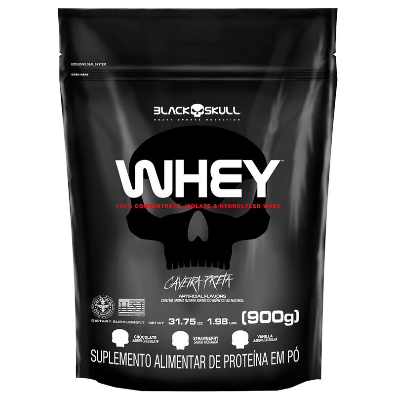 Whey-100--caveira-preta-Refil-900g