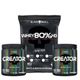 KIT WHEY PROTEIN + 2X CREATINAS CREATOR - WHEY PROTEIN 80% HD SABOR BAUNILHA + 2x CREATINA CREATOR 300G - PROMOÇÃO - BLACKSKULL