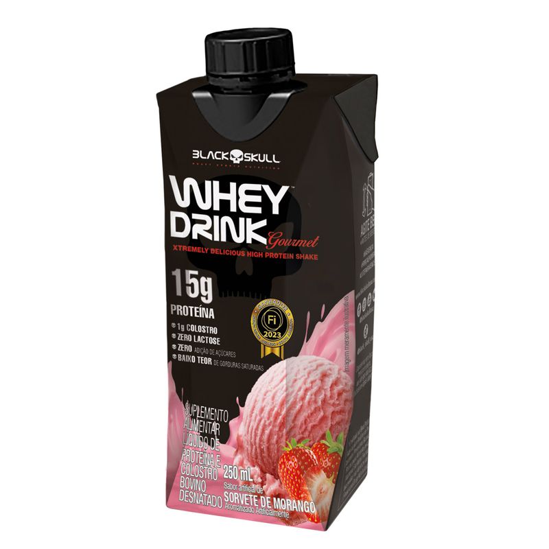 Whey-Drink-morango-250ml