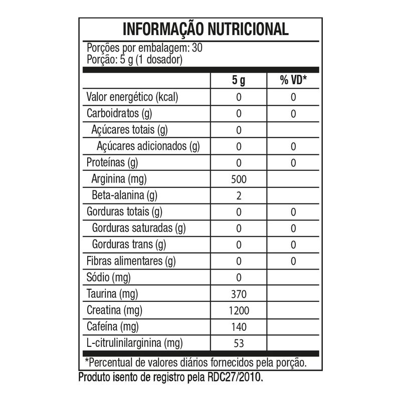 PRE-TREINO-BONE-CRUSHER--NOVA-FORMULA--SABOR-UVA--150G---BLACKSKULL---TABELA-NUTRICIONAL
