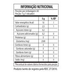 GLUTAMINA - GLUTAMINE TURBO 300G - SEM SABOR - BLACKSKULL - TABELA NUTRICIONAL