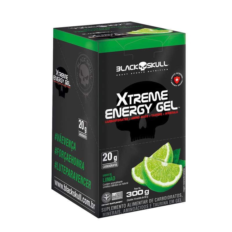 XTREME ENERGY GEL 30G - LIMÃO IMAGEM