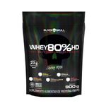 pote-whey-protein-concentrado-80%-hd-sabor-morango-black-skull-refil-900g