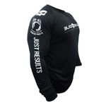 CAMISETA DRY FIT BLACK SKULL MANGA LONGA - TAMANHO G - COR PRETA - BLACKSKULL