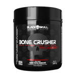 Pré-Treino Bone Crusher (Nova Fórmula) Frutas Vermelhas 300g Black Skull USA