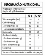 Tabela Nutricional Whey 3W CORE (WPC, WPI E WPH) 900g Black Skulll USA