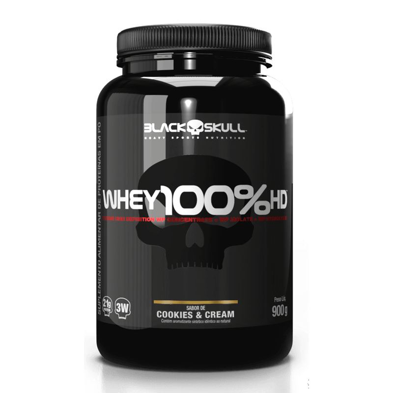 Whey Protein 100% HD BlackSkull - Cookies
