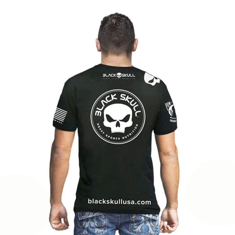 CAMISETA 100% ALGODÃO TAMANHO P - BLACKSKULL