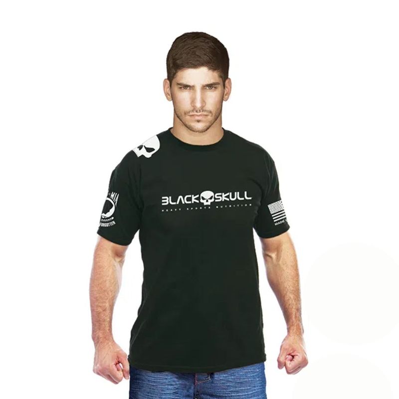 CAMISETA BLACK SKULL DRY FIT - TAMANHO P - COR PRETA - BLACKSKULL