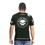 CAMISETA BLACK SKULL DRY FIT - TAMANHO P - COR PRETA - BLACKSKULL