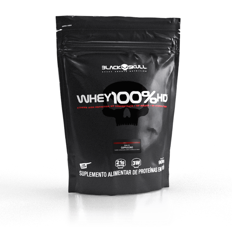 WHEY 100 HD (WPC, WPI, WPH) CAPUCCINO POUCH 900G